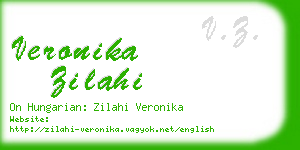 veronika zilahi business card